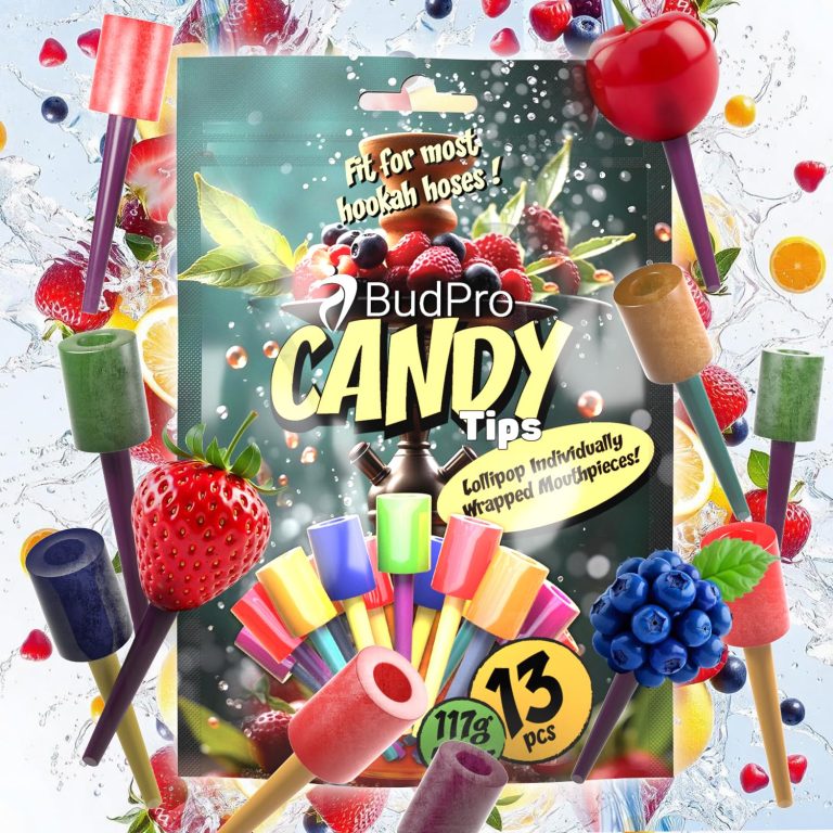 LolliTips are handmade, disposable, candy-flavored mouthpieces colorful hygienic smoking accessory