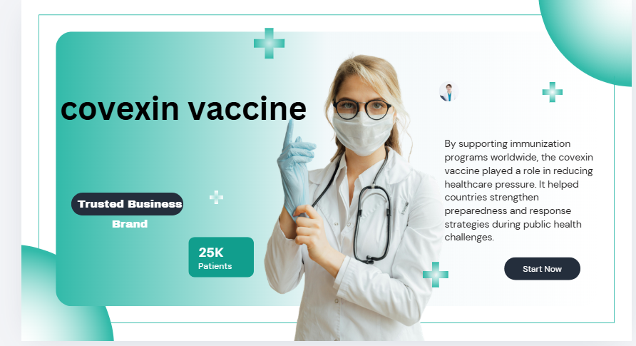 Covexin vaccine vial representing safe immunization science trusted globally for public health protection and immune system support across diverse populations worldwide