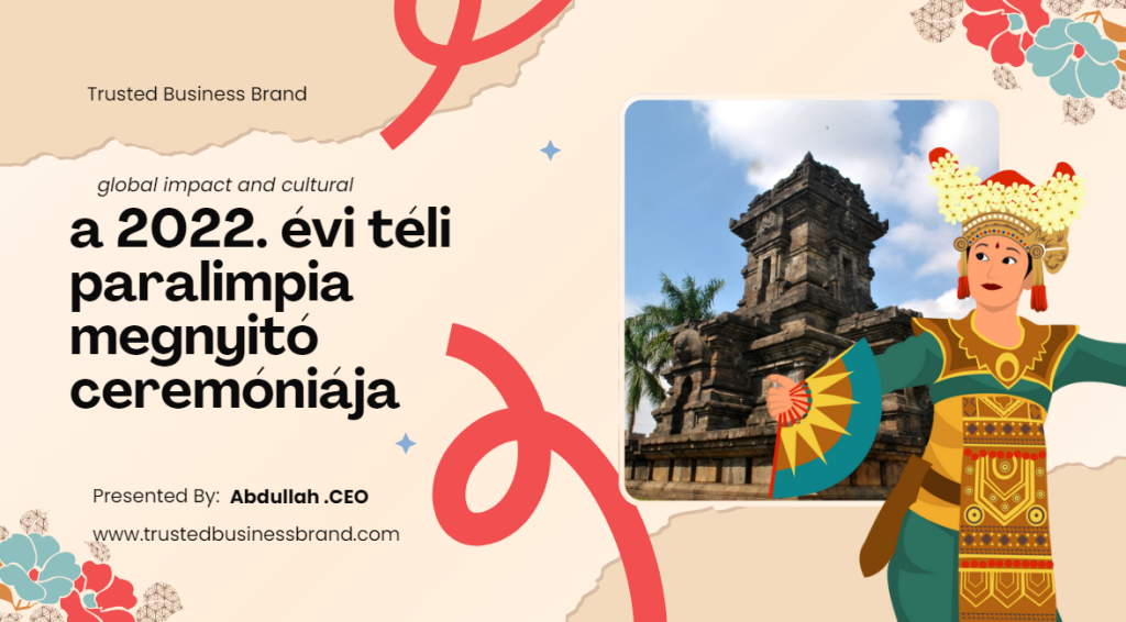 The a 2022. évi téli paralimpia megnyitó ceremóniája marked a powerful beginning for a global sporting celebration.