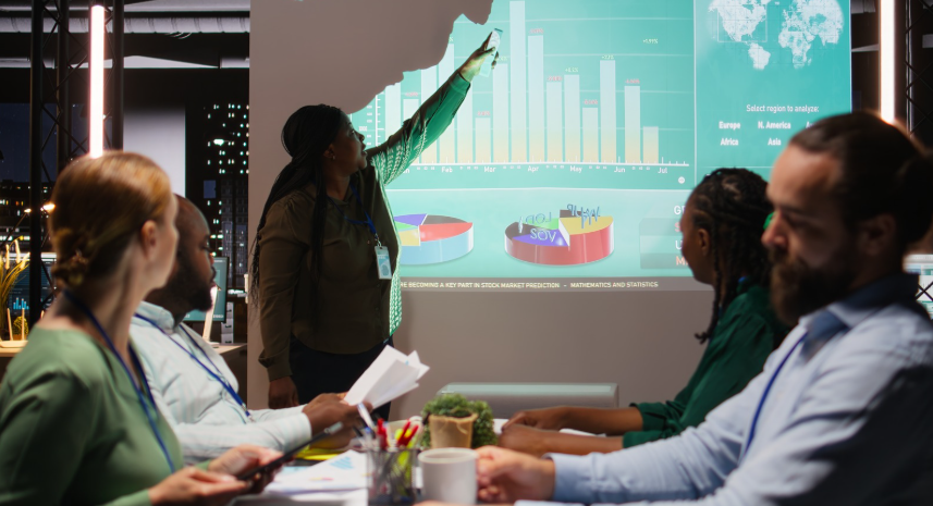 hormita growth concept illustration showing sustainable digital strategy connection trust visibility engagement optimization balance clarity authenticity progress harmony