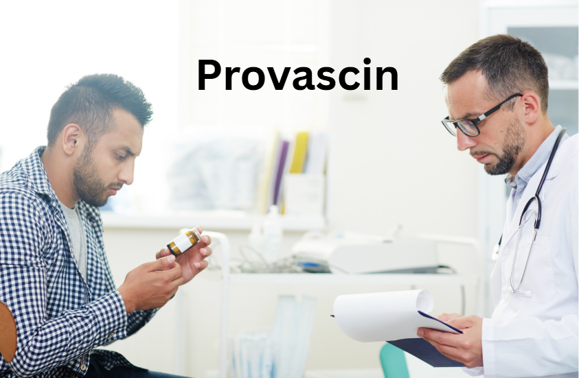 Provascin supplement bottle supporting cardiovascular health and circulation