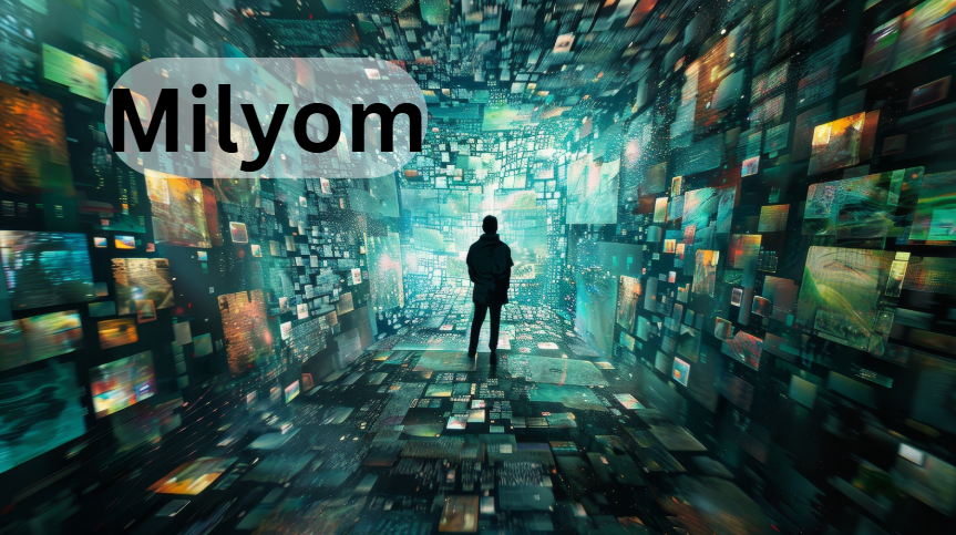 milyom keyword concept illustration